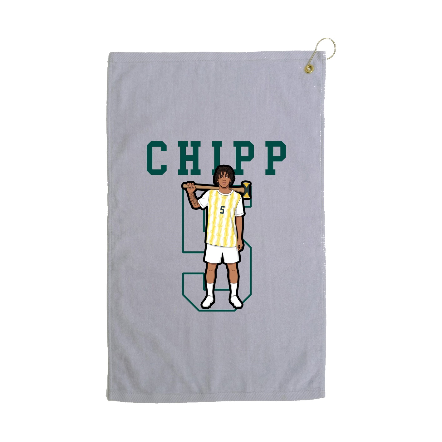 Golf Towel — Shirsey in Grey