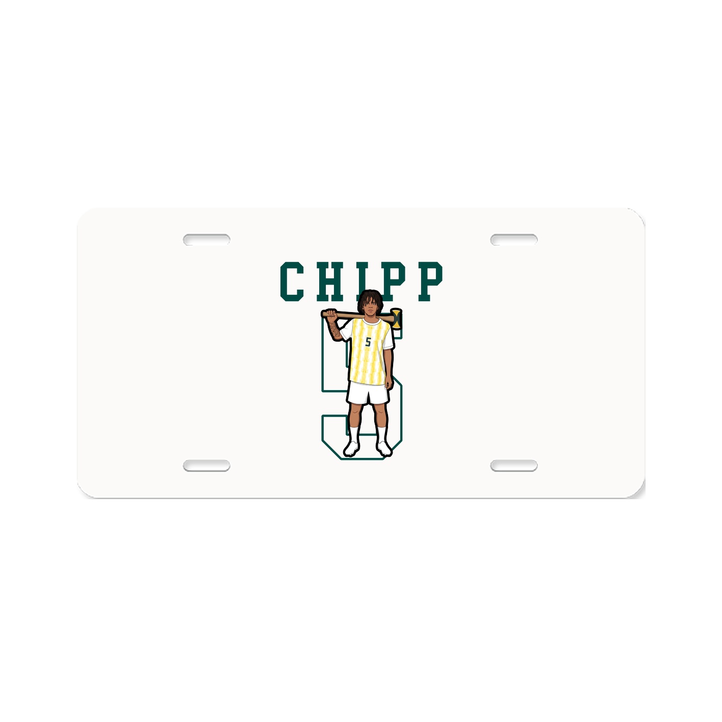 License Plate — Shirsey in Classic