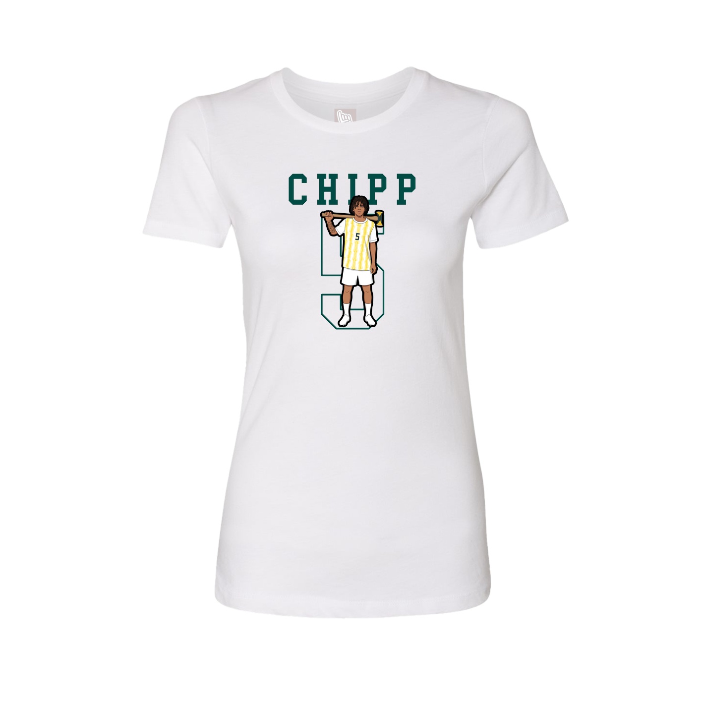 Fitted Women's Tee — Shirsey in White
