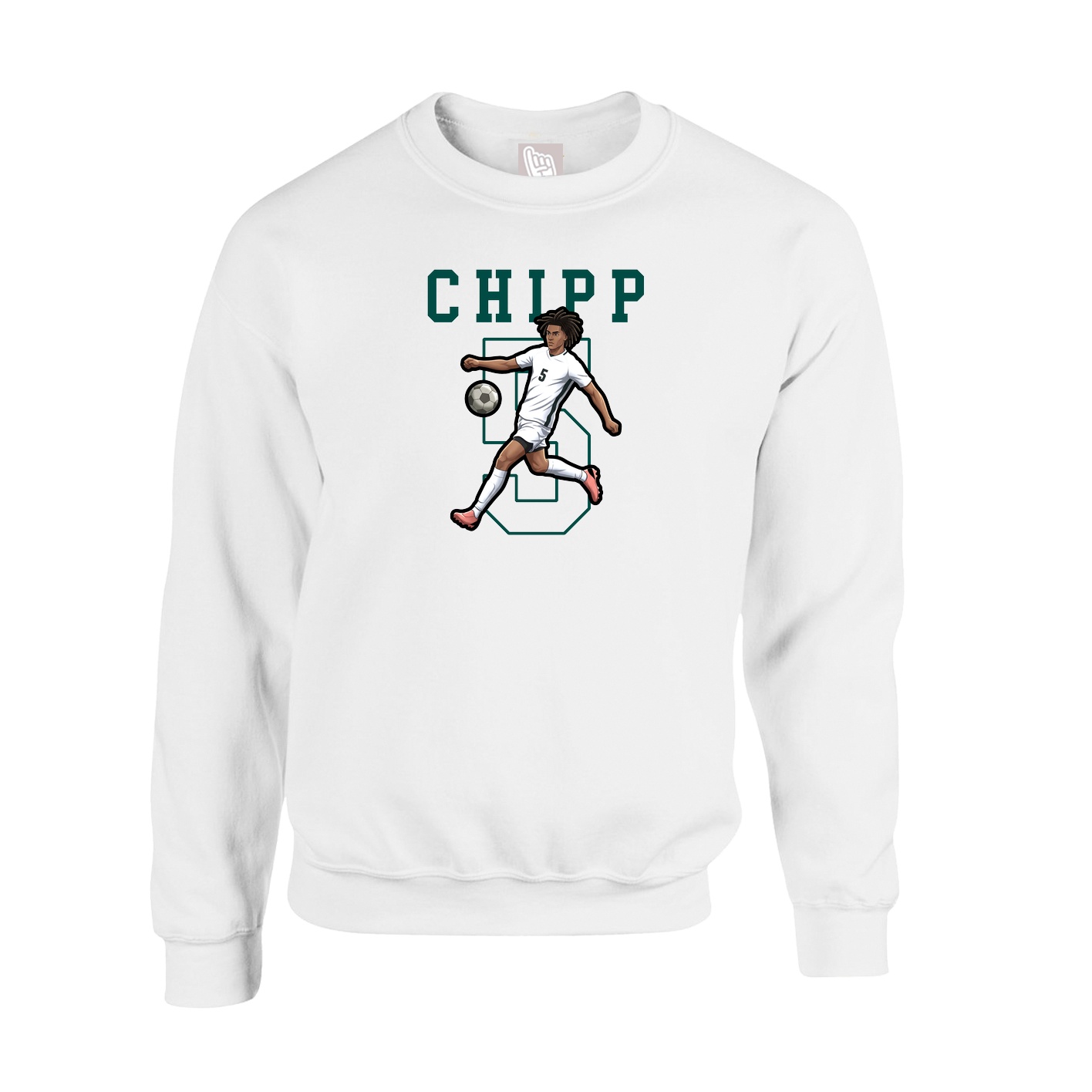 Fleece Crew — Shirsey in White