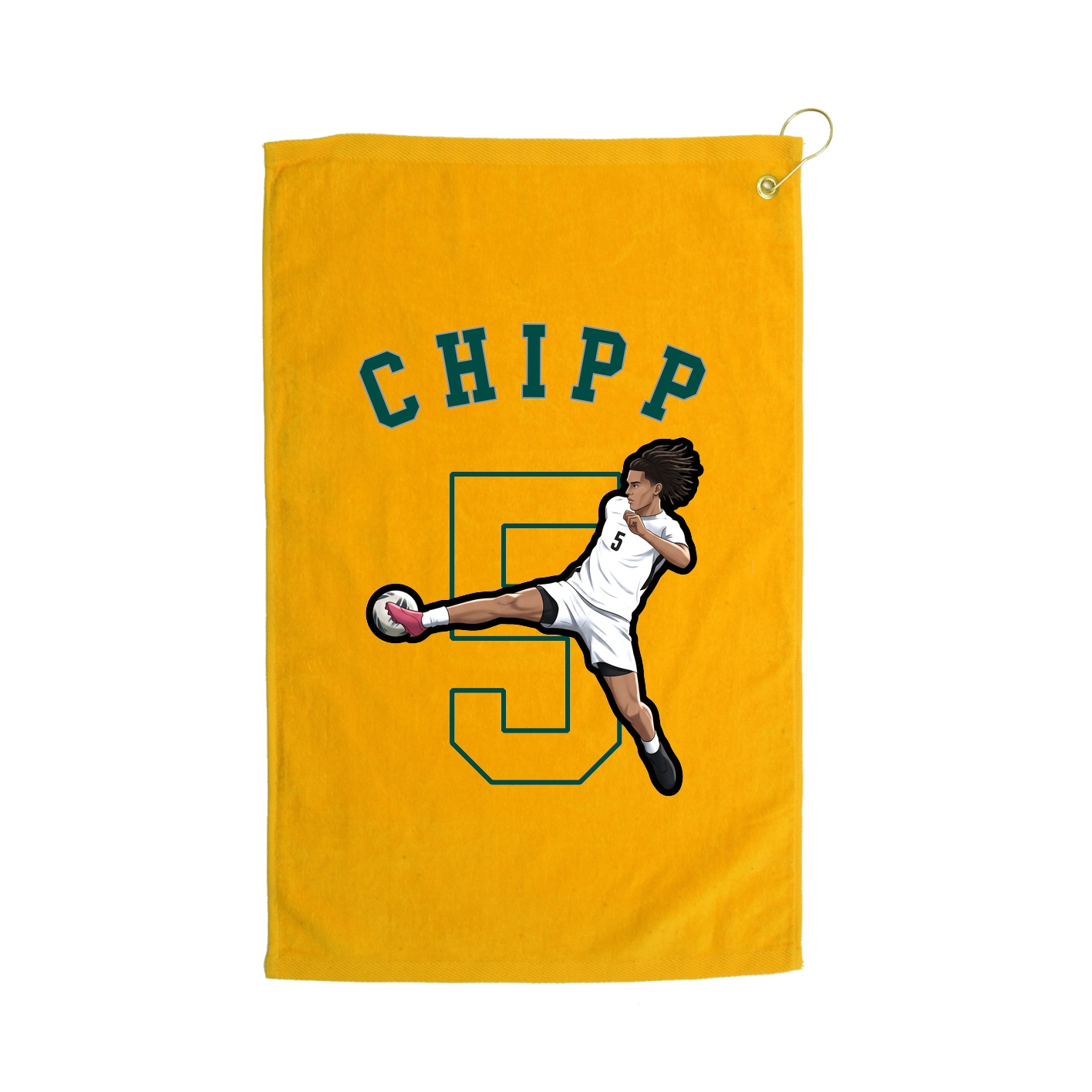 Golf Towel — Shirsey Arch in Gold