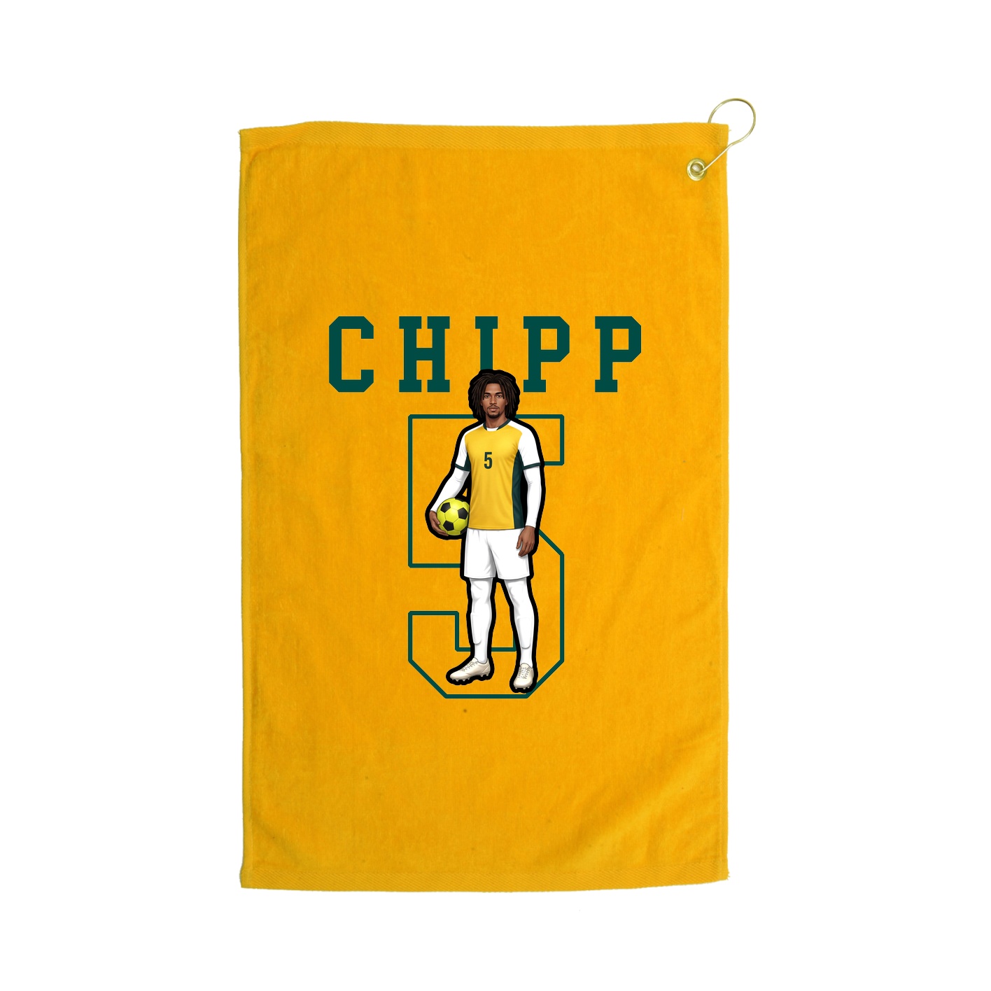 Golf Towel — Shirsey in Gold