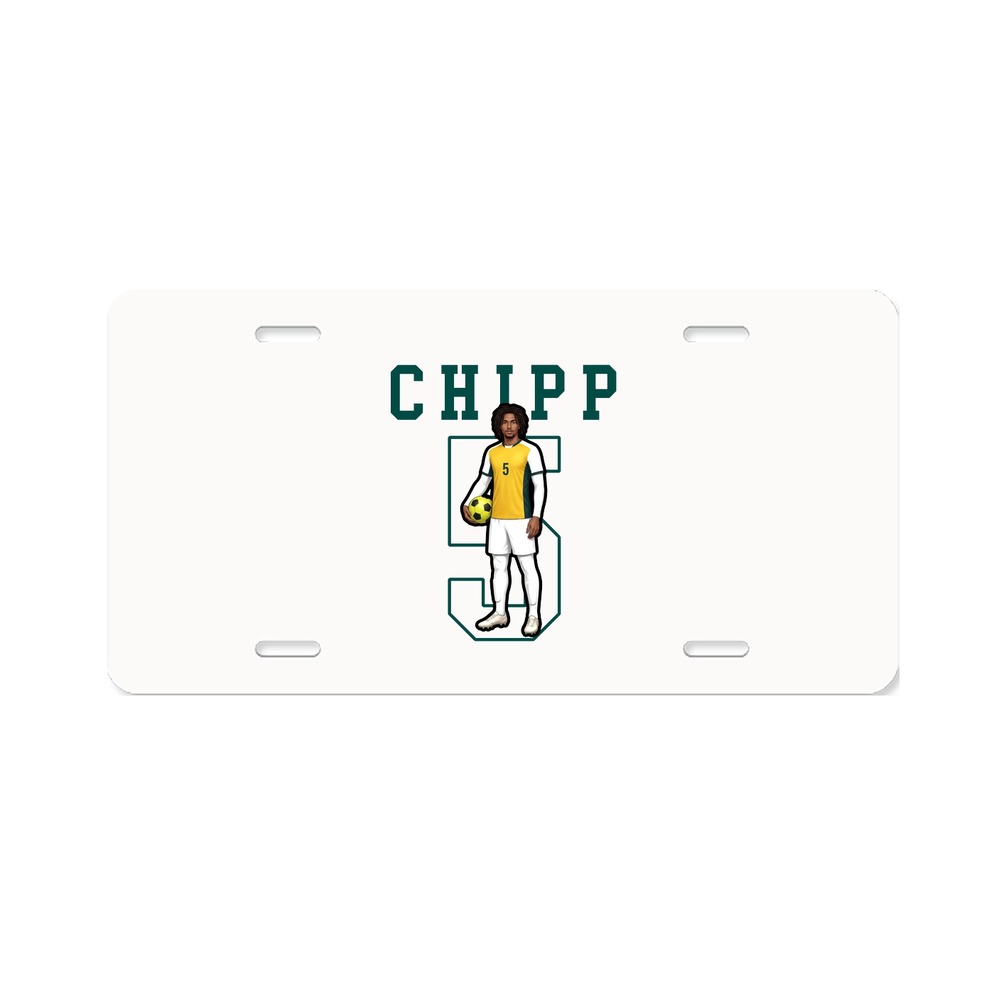 License Plate — Shirsey in Classic
