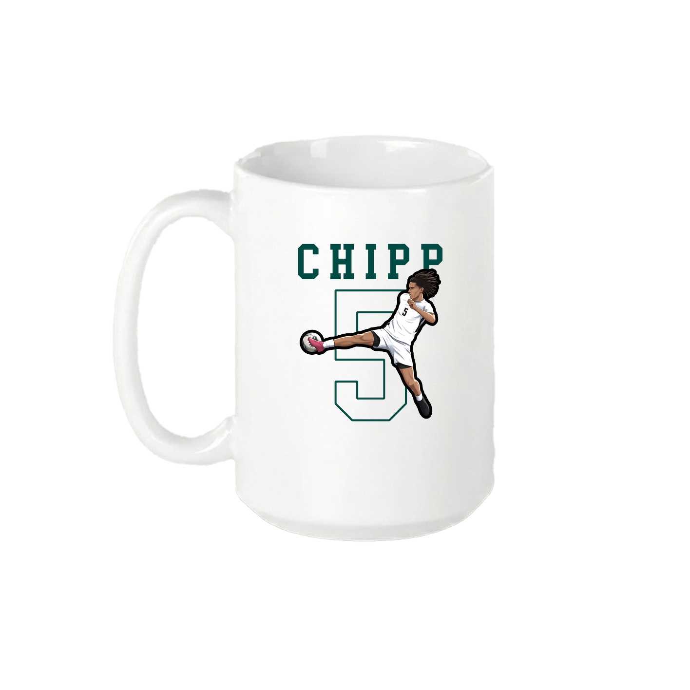 15oz Coffee Mug — Shirsey in White