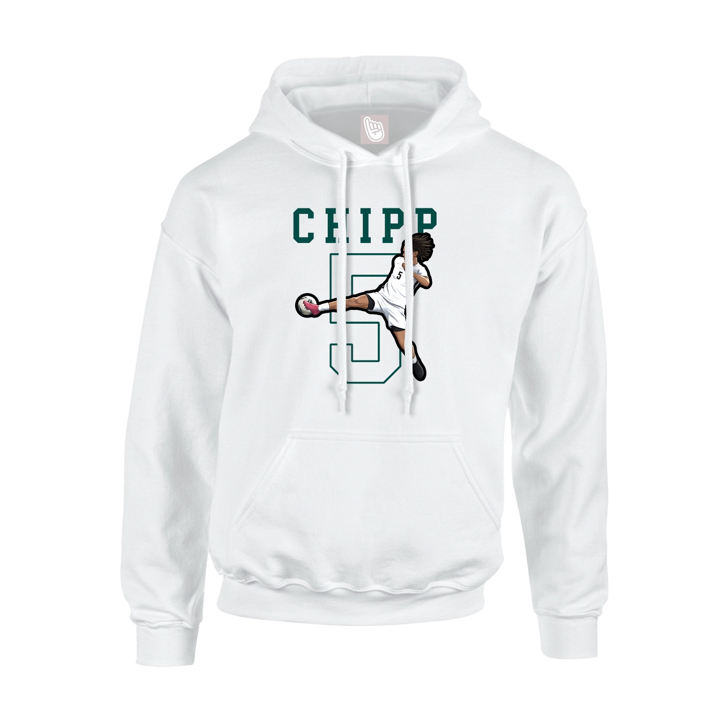 Youth Hoodie — Shirsey in White