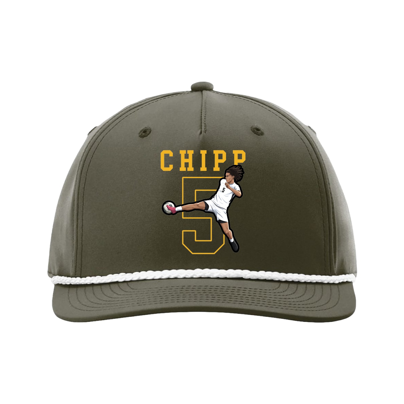 Five-Panel Classic Rope Cap — Shirsey in Green