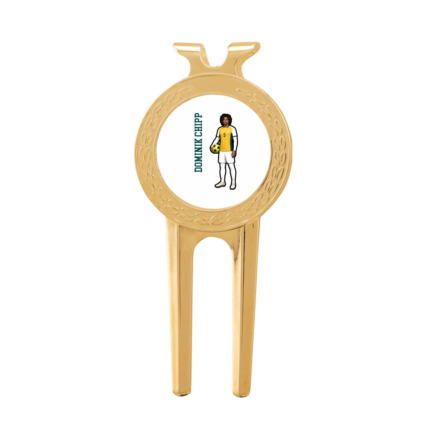 Divot Tool with Ball Marker — Name Vertical in Classic
