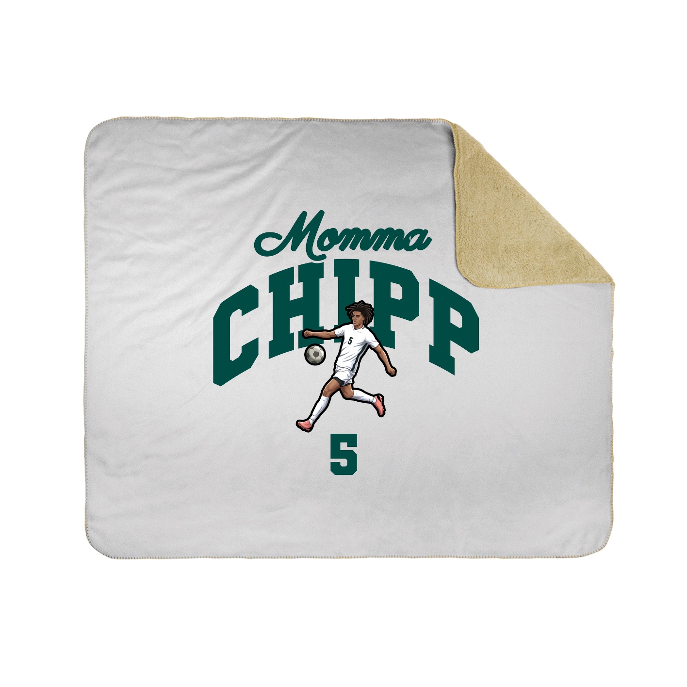 Throw Blanket — Mothers Day Arch in White