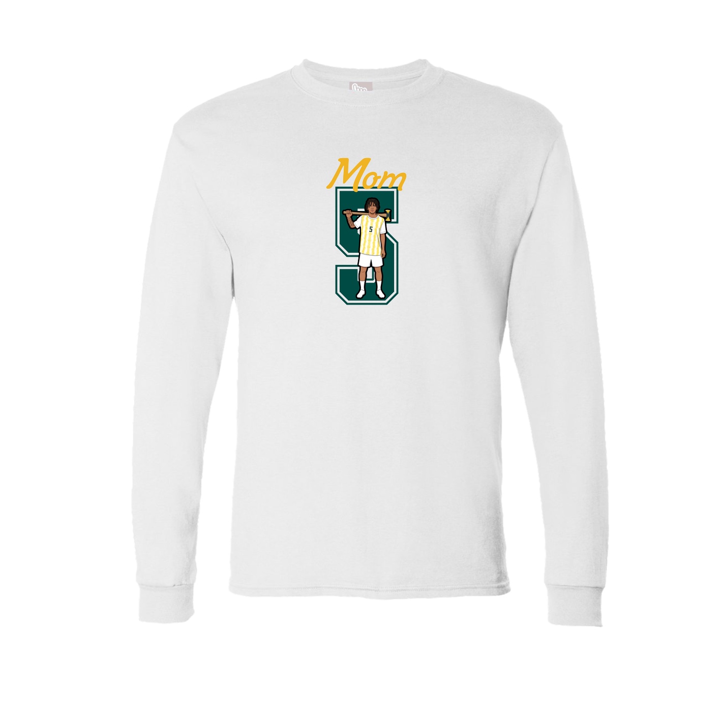 Long Sleeve Tee — Mothers Day Shirsey in White