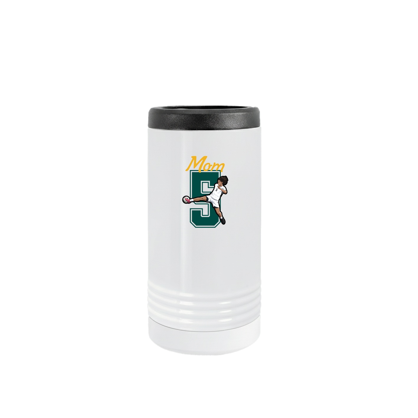 Slim Beverage Holder — Mothers Day Shirsey in White