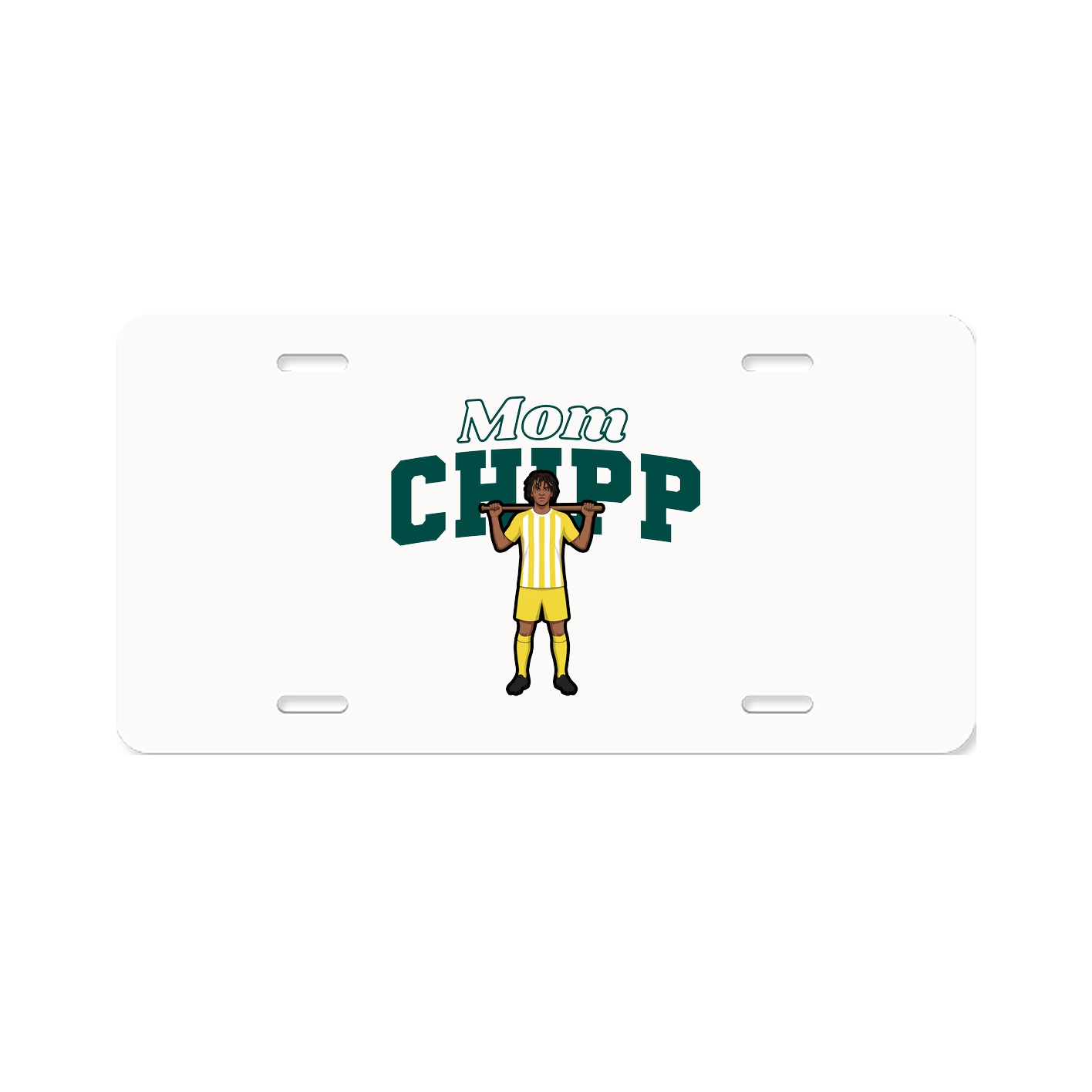 License Plate — Mothers Day Block in Classic