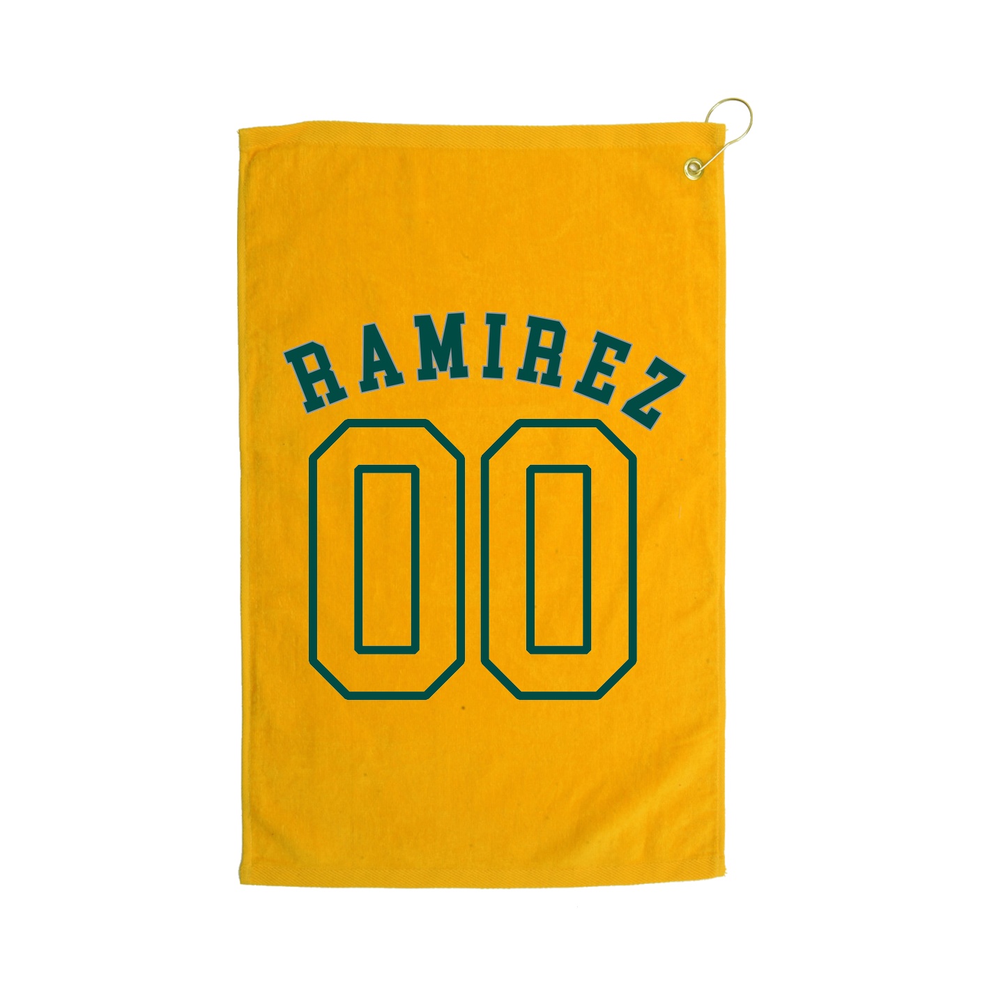 Golf Towel — Shirsey Arch in Gold