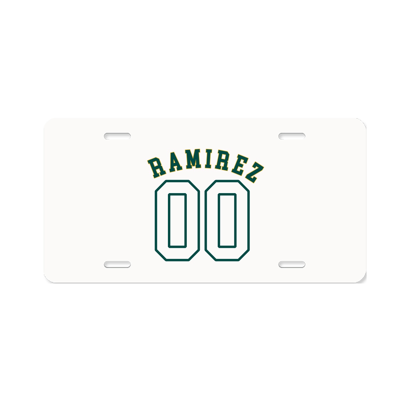 License Plate — Shirsey Arch in Classic