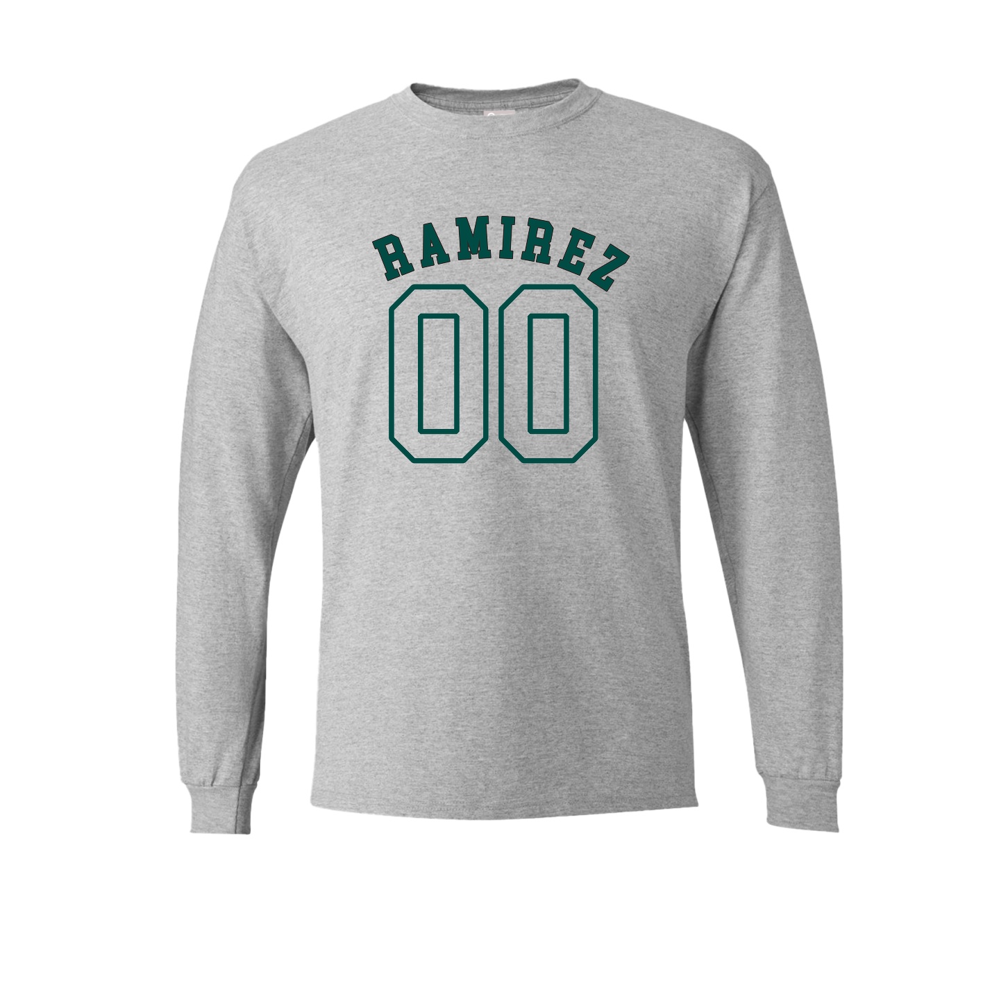 Long Sleeve Tee — Shirsey Arch in Grey
