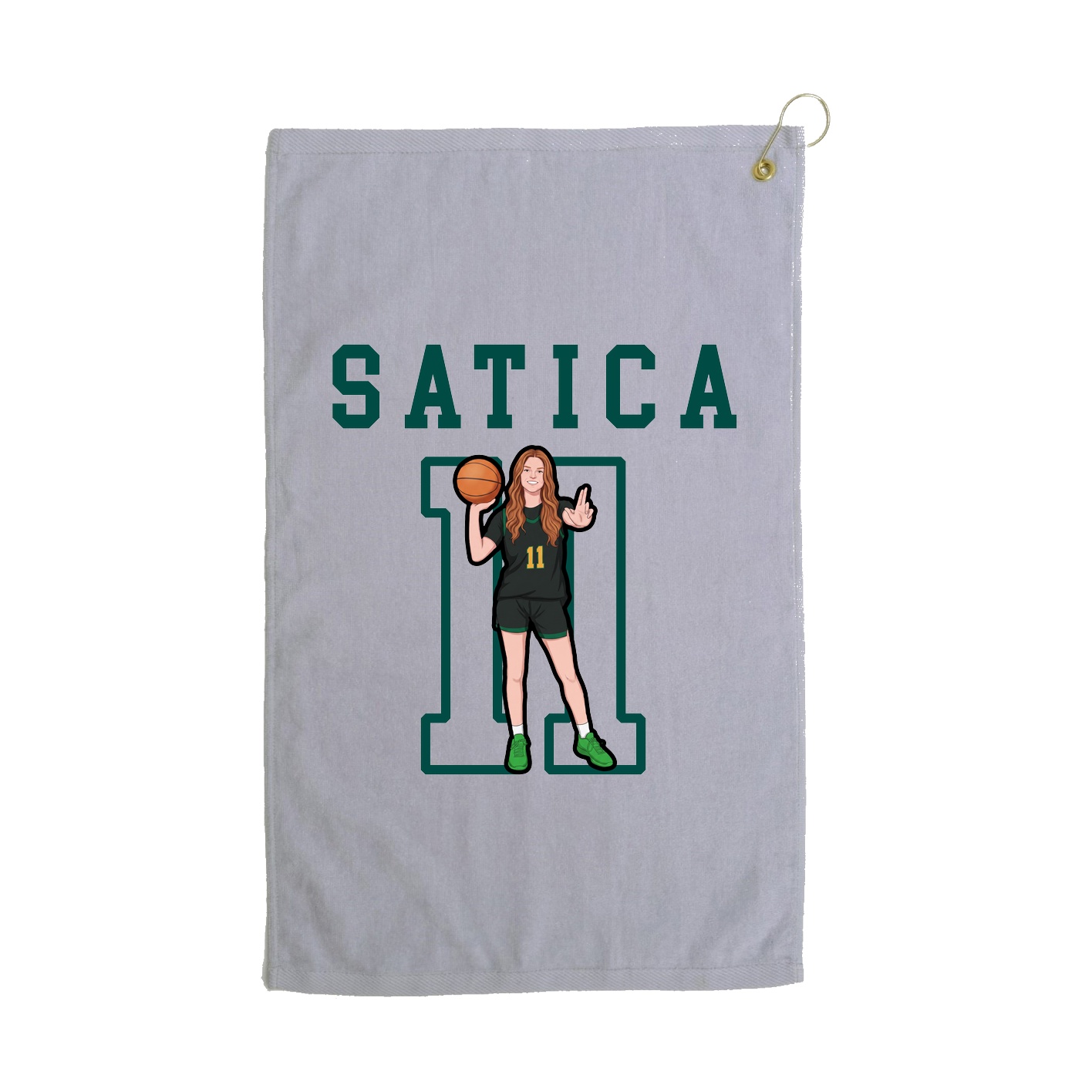 Golf Towel — Shirsey in Grey
