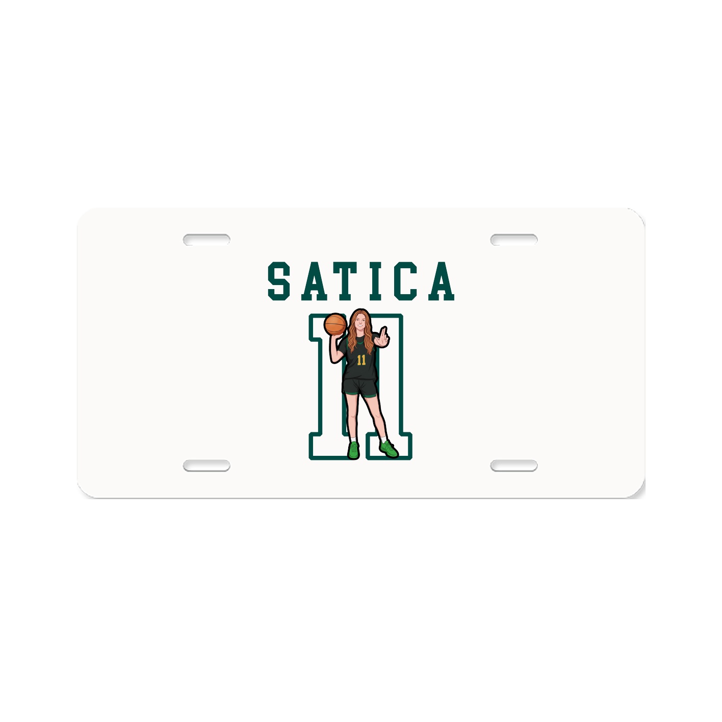 License Plate — Shirsey in Classic