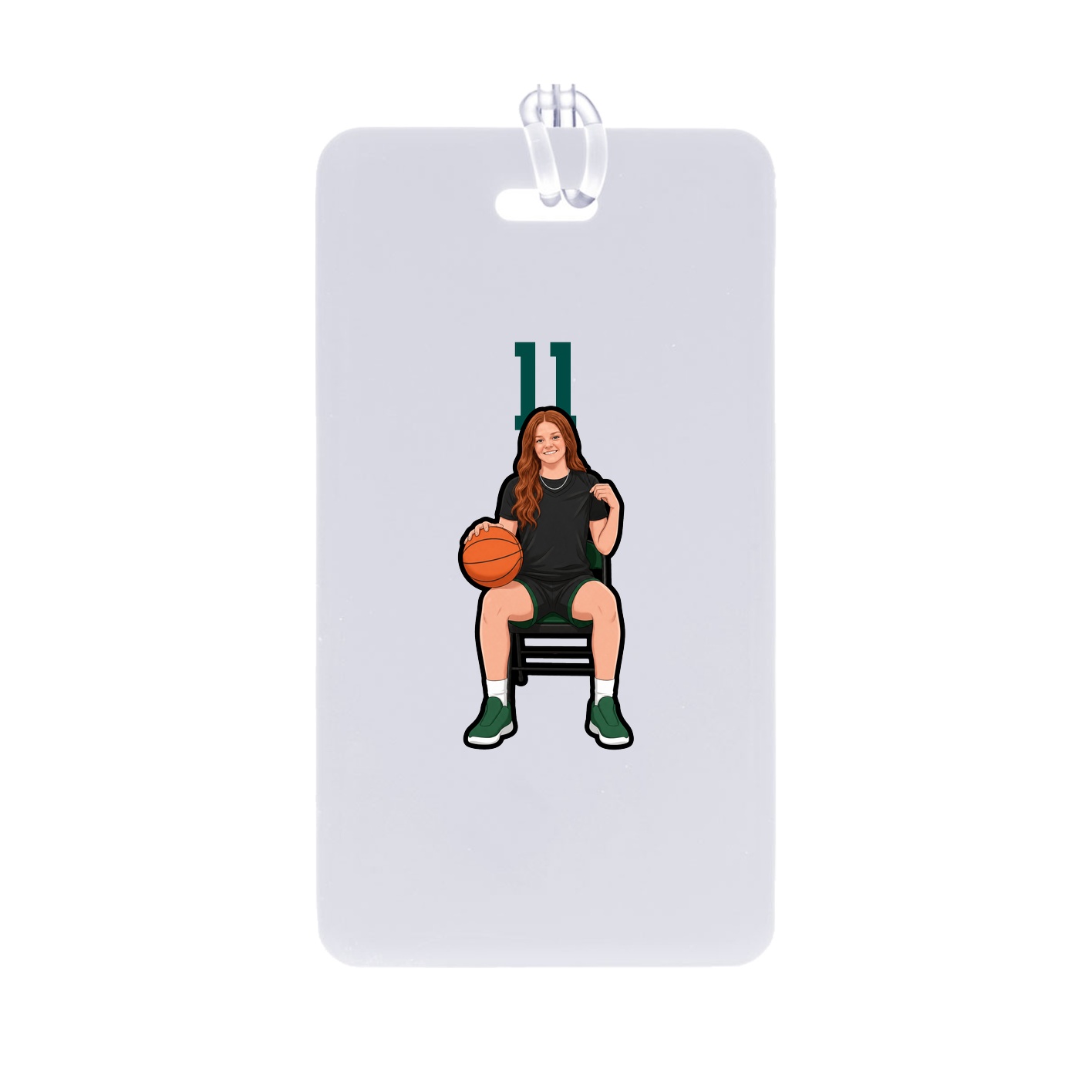 Bag Tag — Number Top in Classic
