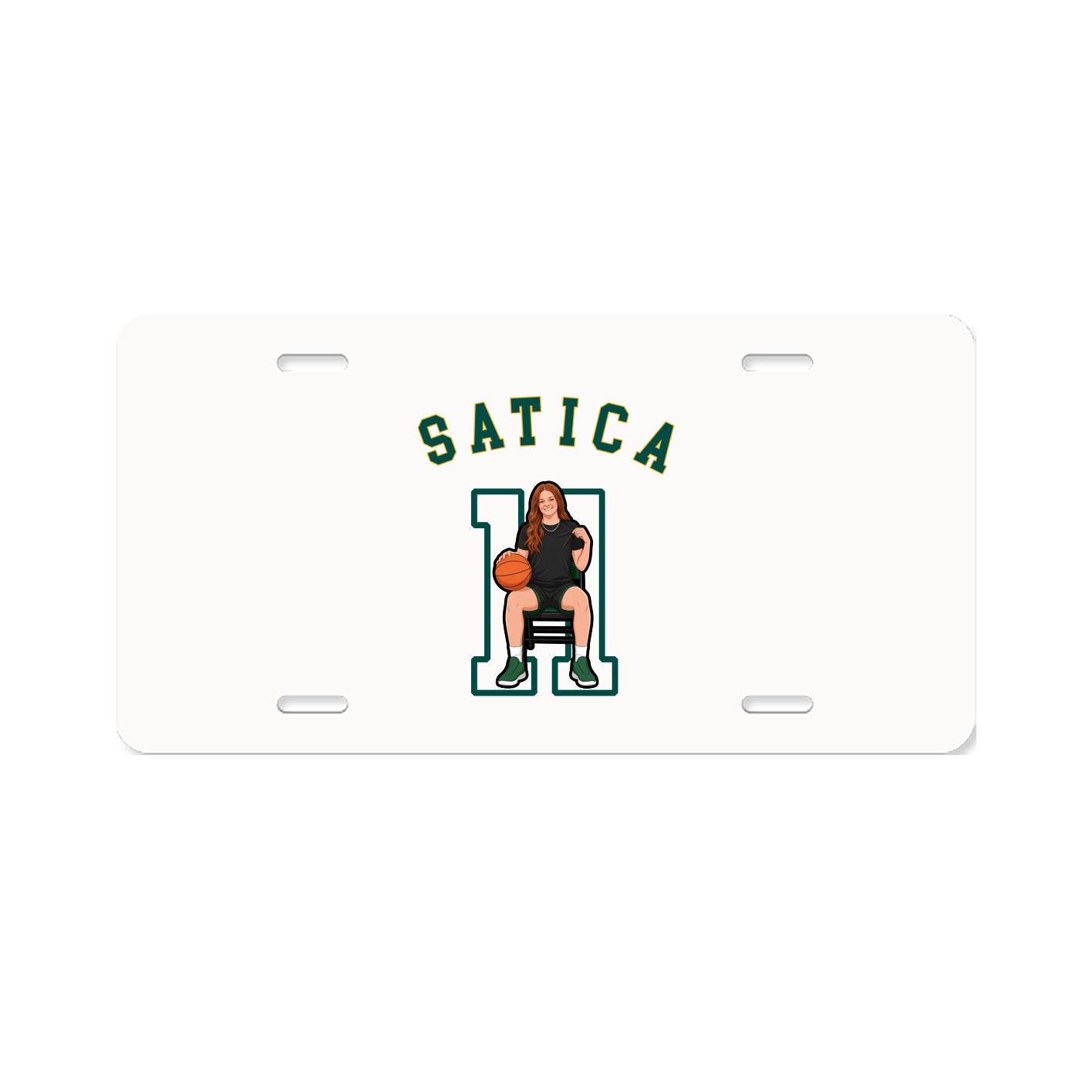 License Plate — Shirsey Arch in Classic