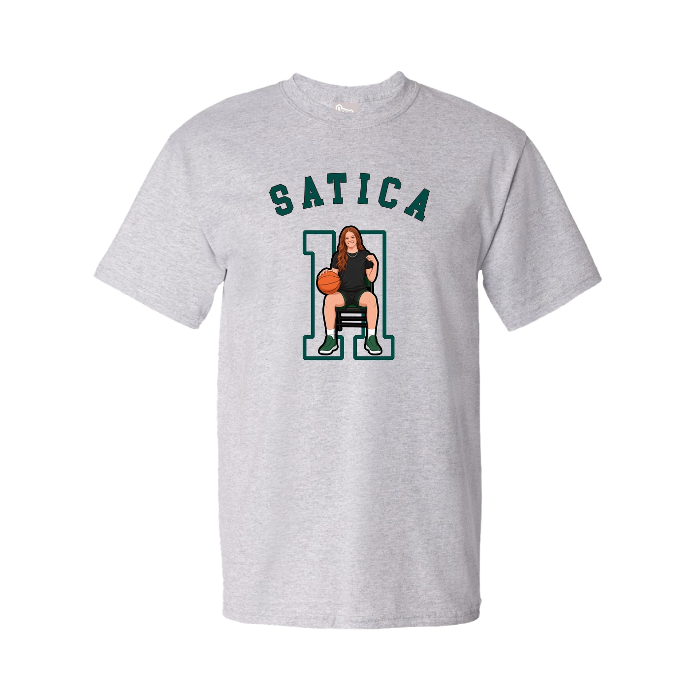 Youth Tee — Shirsey Arch in Grey