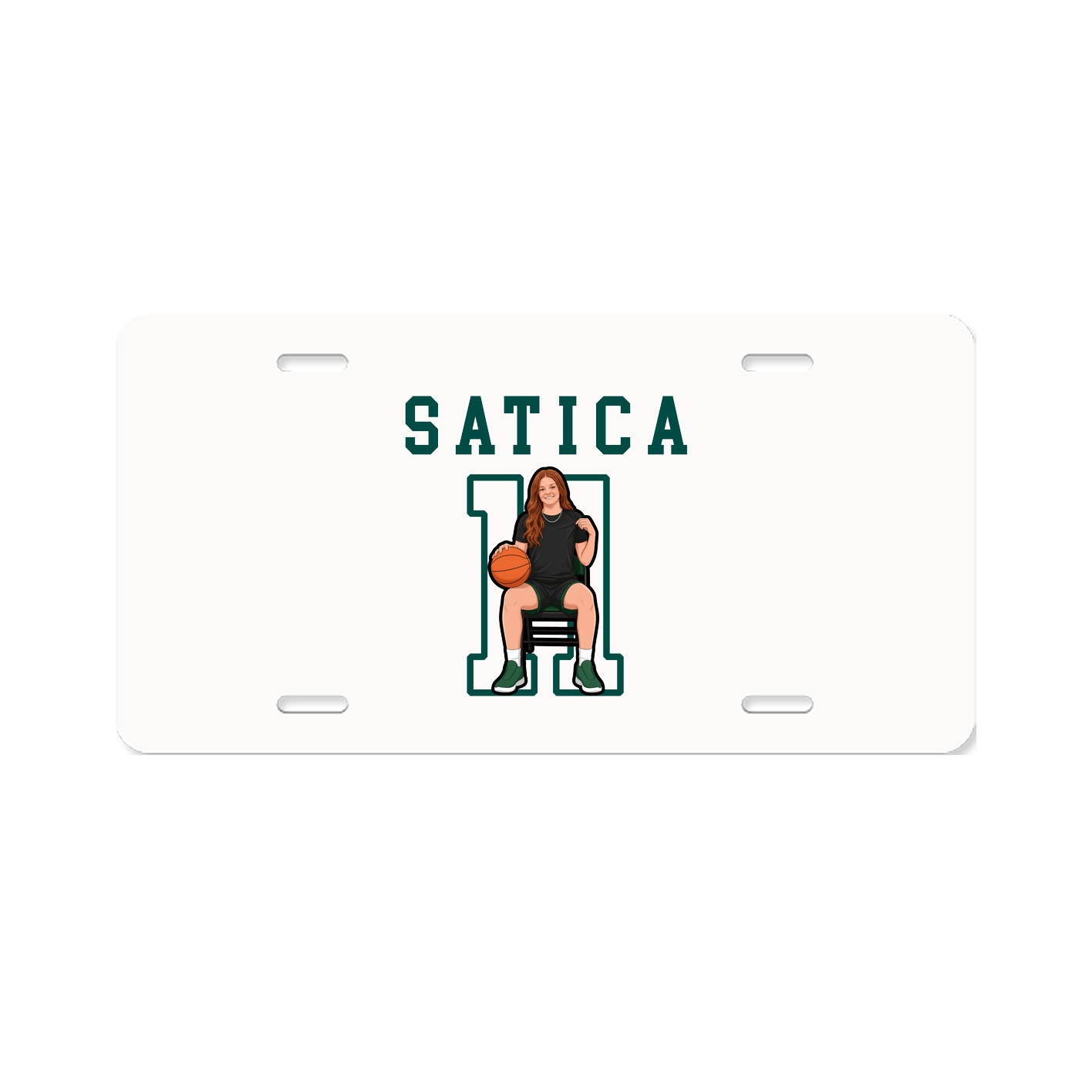 License Plate — Shirsey in Classic
