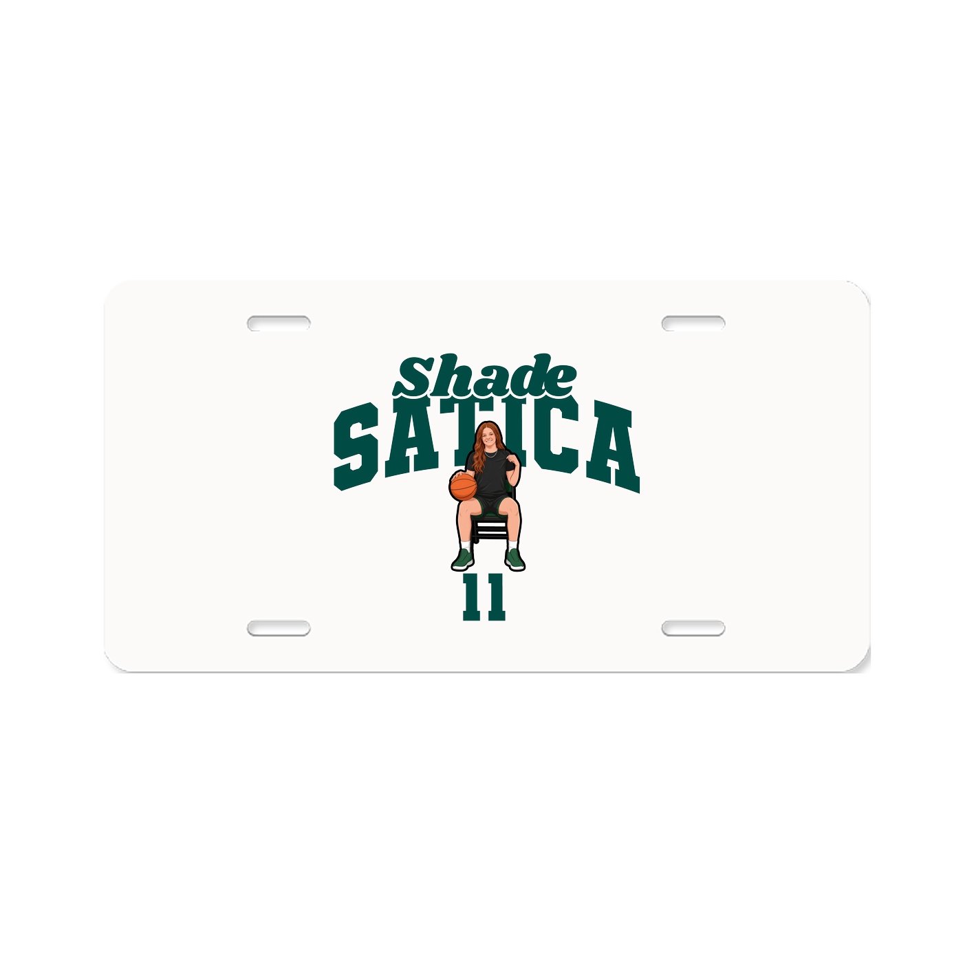 License Plate — Signature Arch in Classic