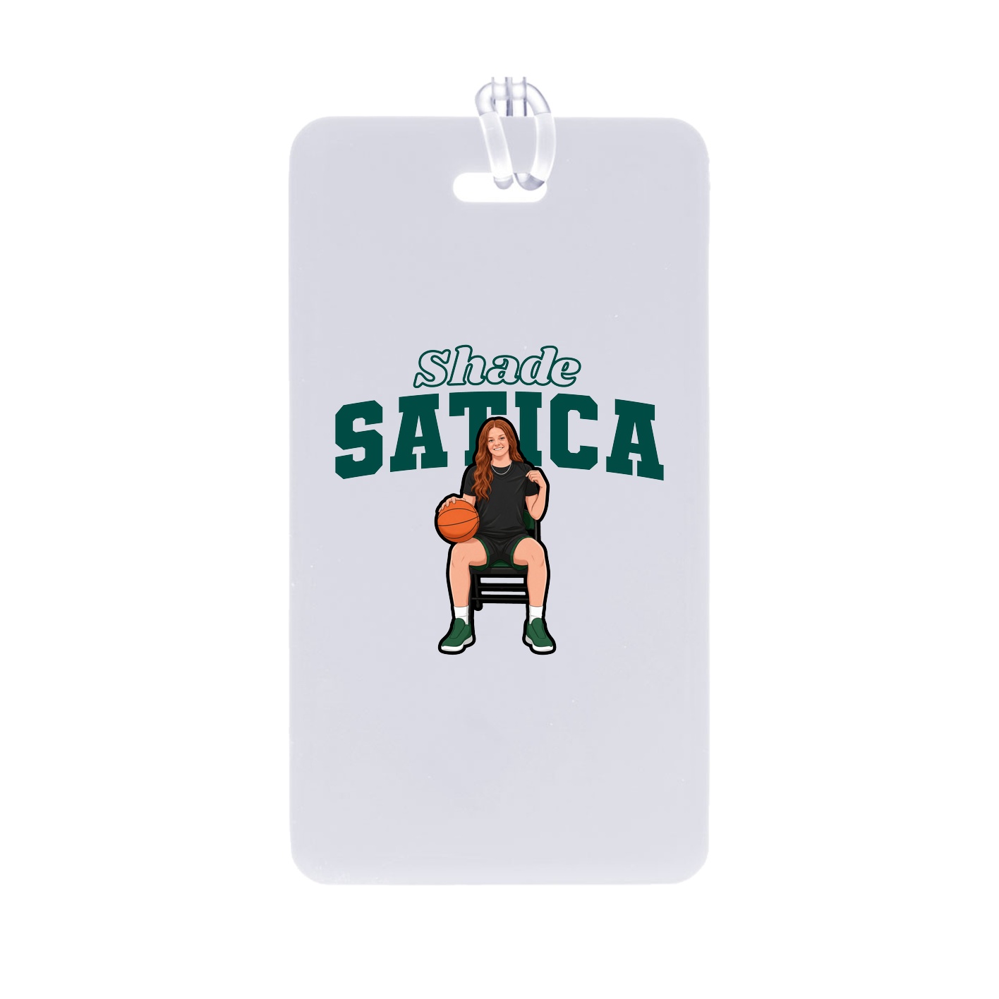Bag Tag — Name Arch in Classic