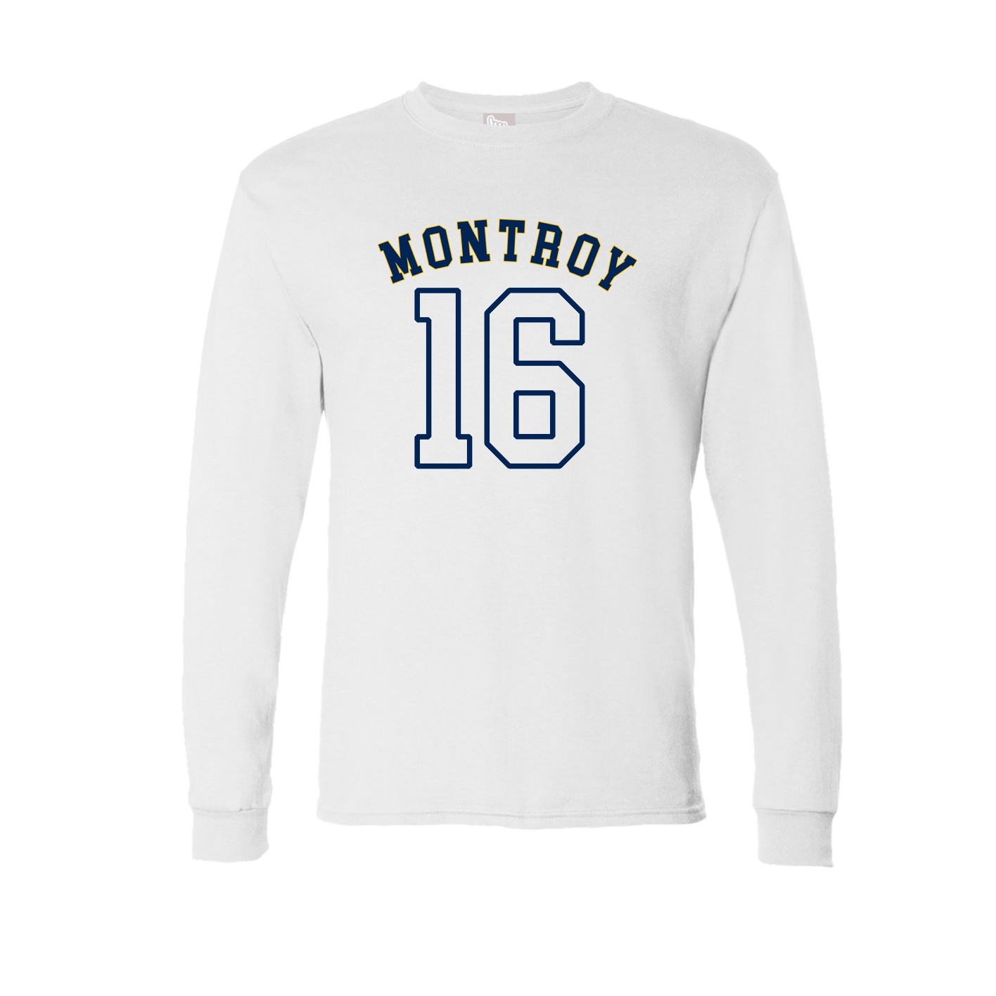 Long Sleeve Tee — Shirsey Arch in White