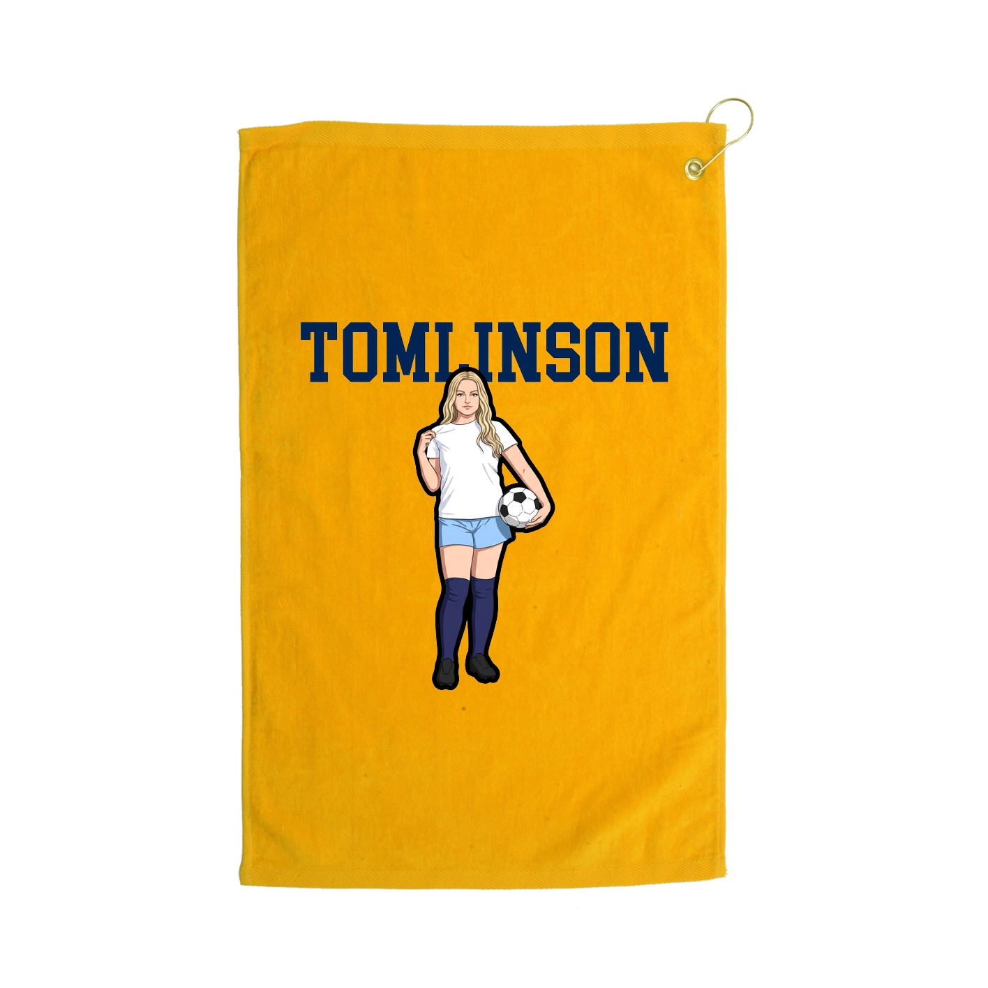 Golf Towel — Shirsey in Gold