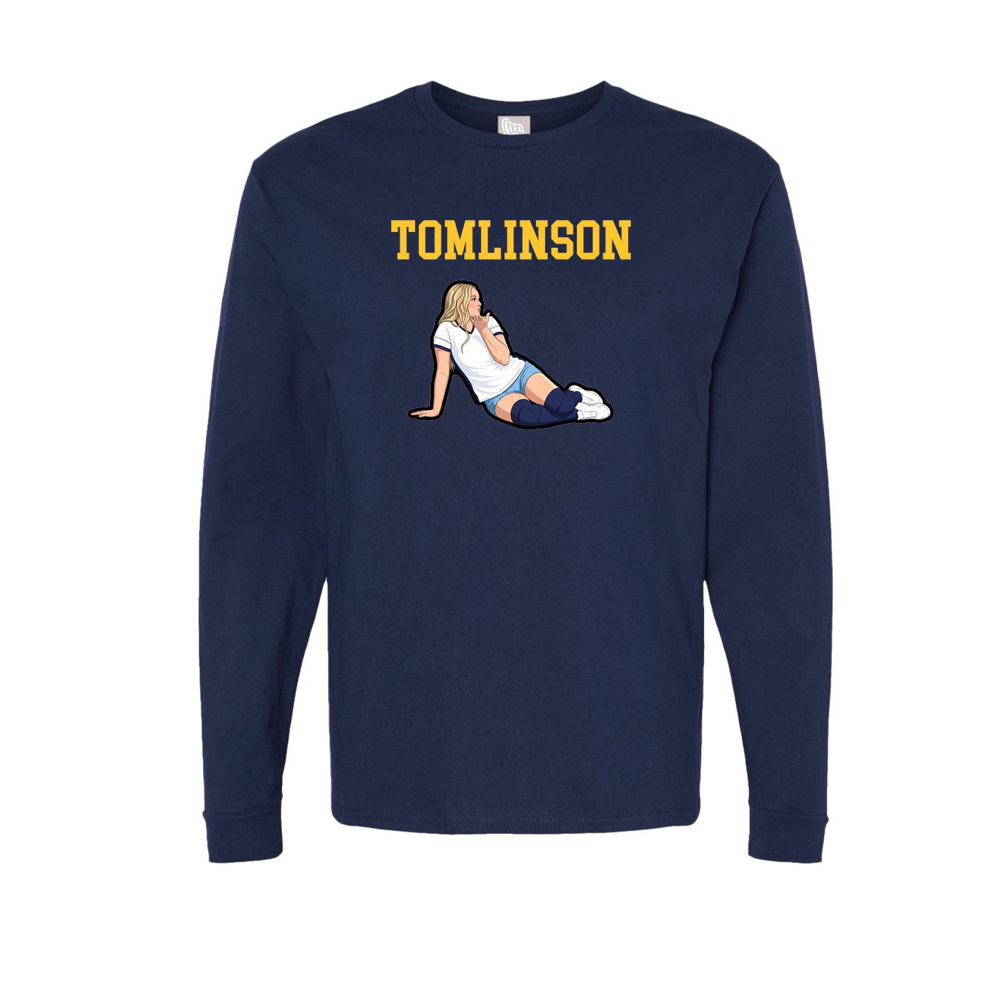 Long Sleeve Tee — Shirsey in Navy