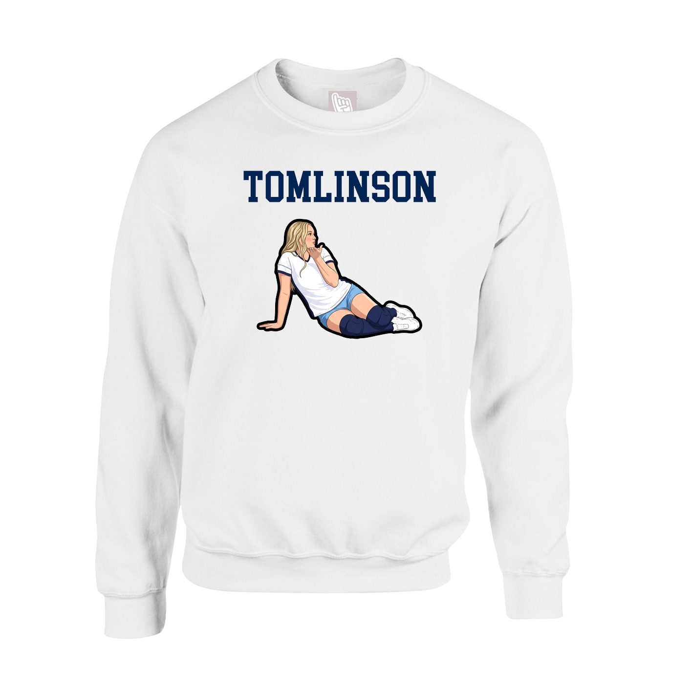 Fleece Crew — Shirsey in White