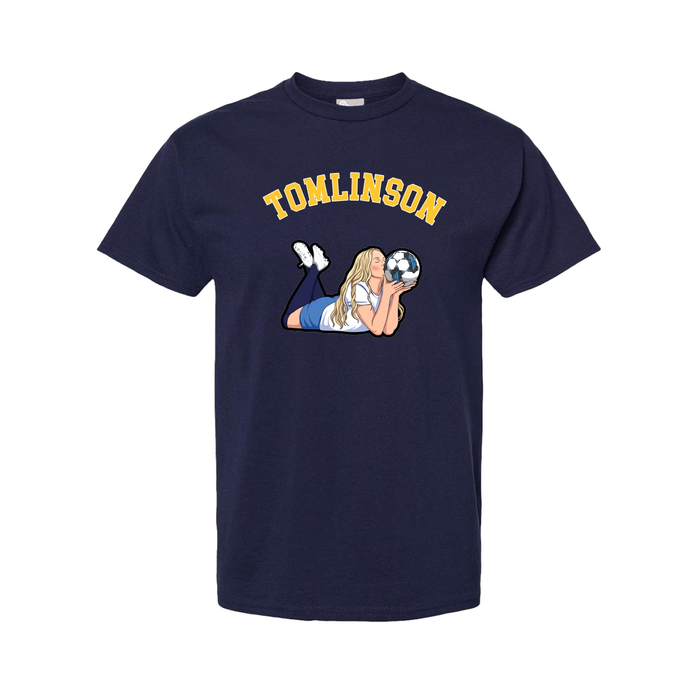 Youth Tee — Shirsey Arch in Navy