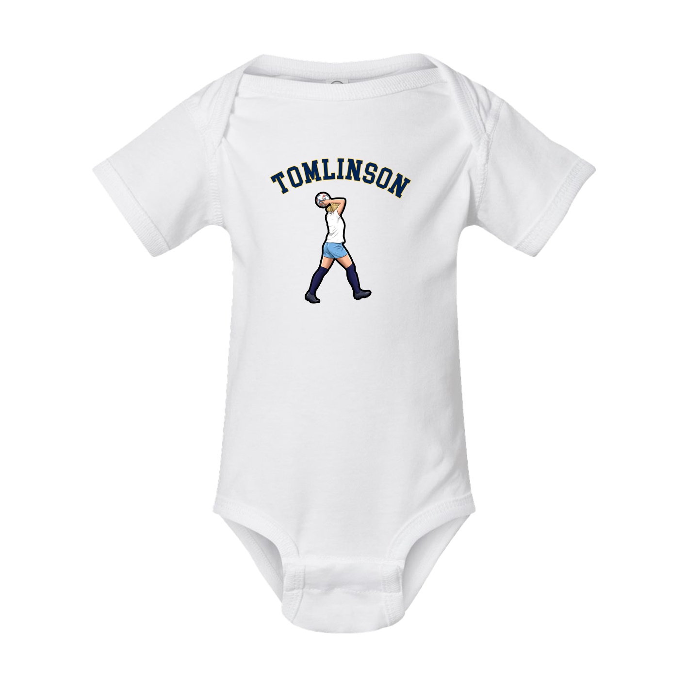 Baby Onesie — Shirsey Arch in White
