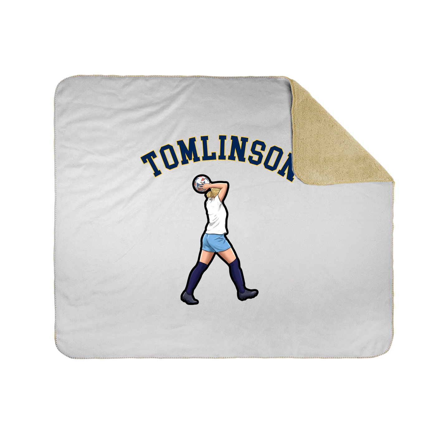 Throw Blanket — Shirsey Arch in White