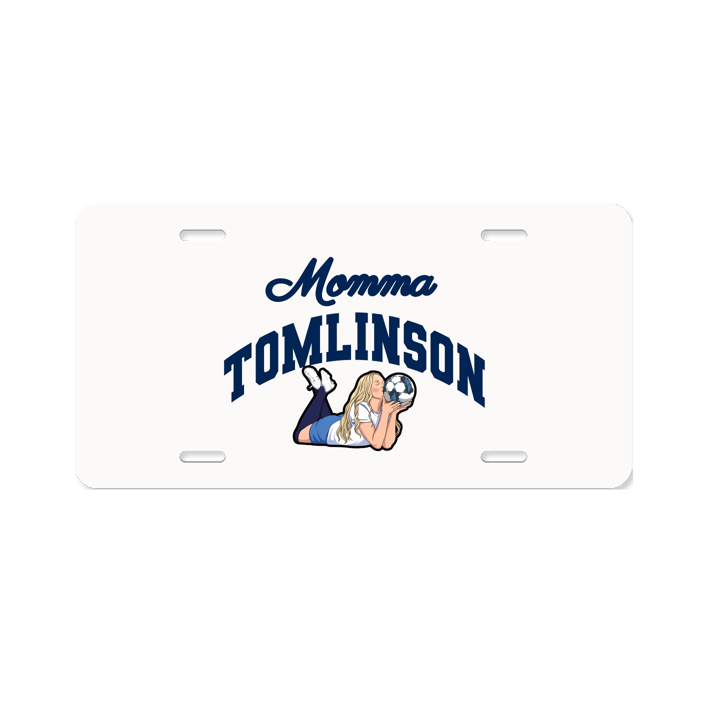License Plate — Mothers Day Arch in Classic