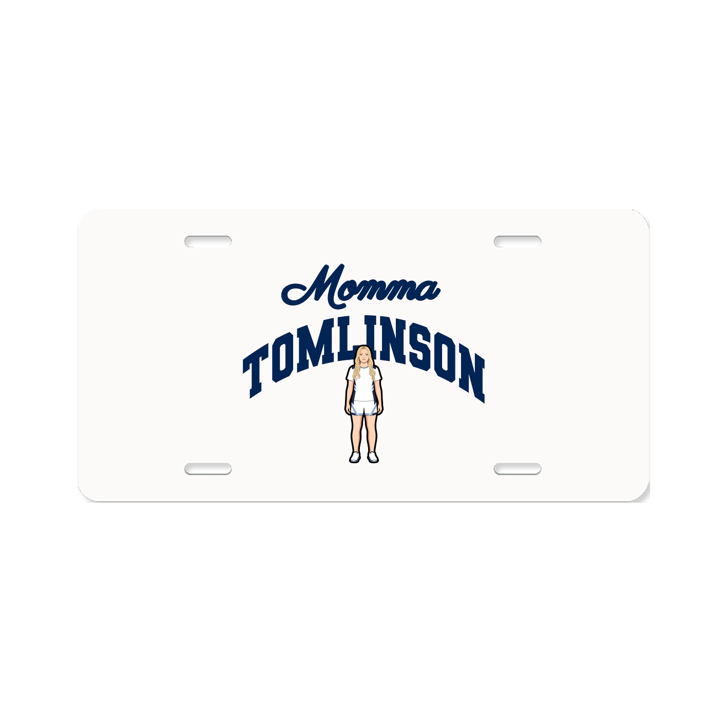 License Plate — Mothers Day Arch in Classic