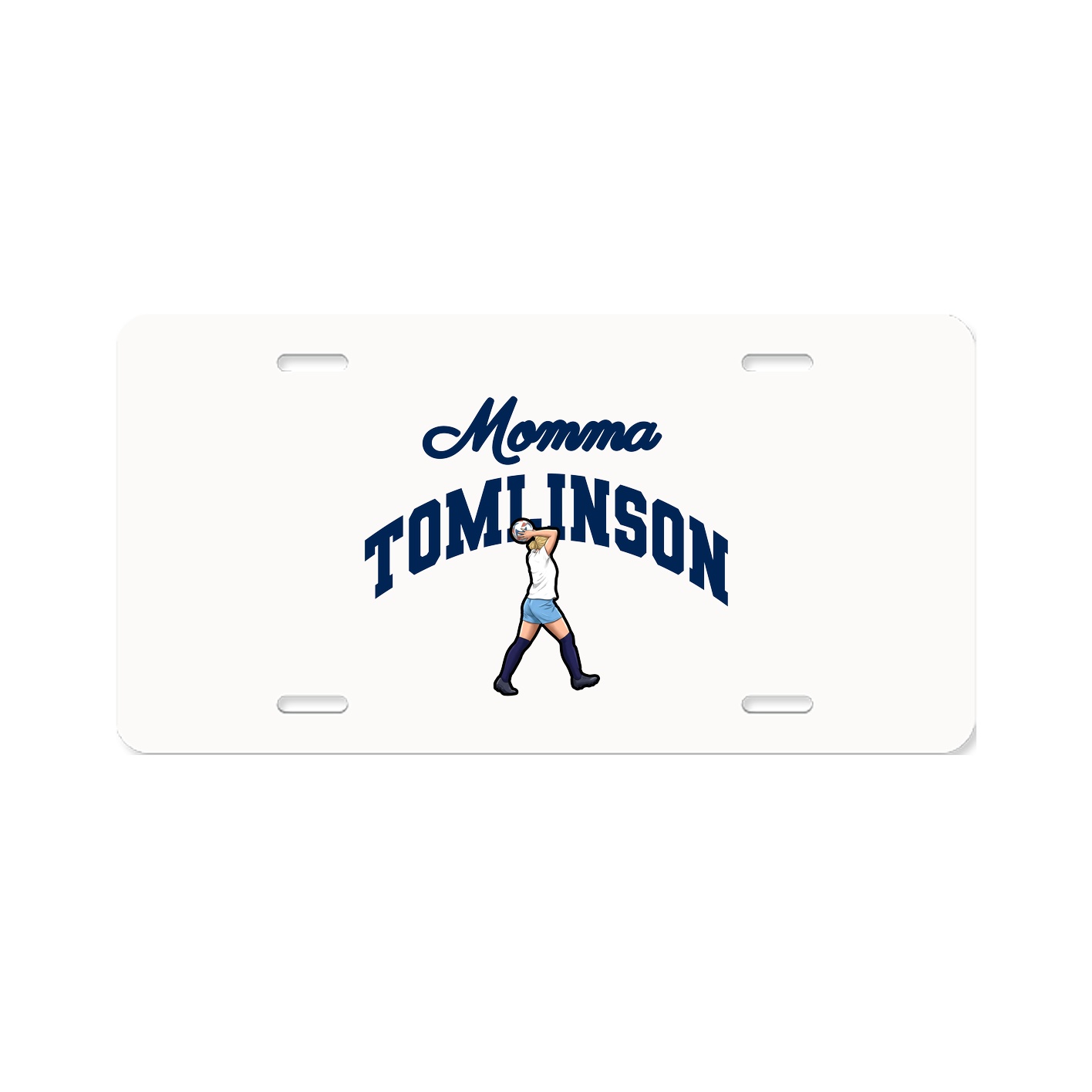 License Plate — Mothers Day Arch in Classic