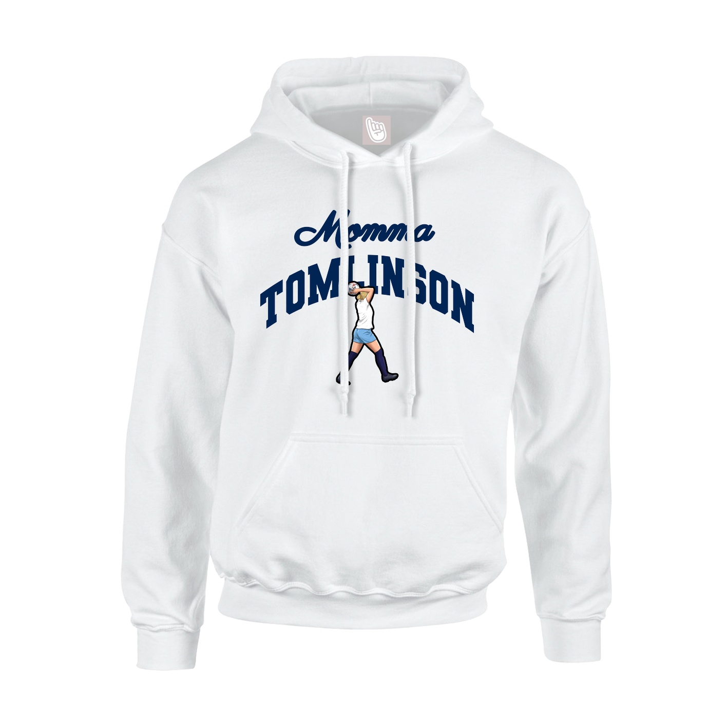 Youth Hoodie — Mothers Day Arch in White