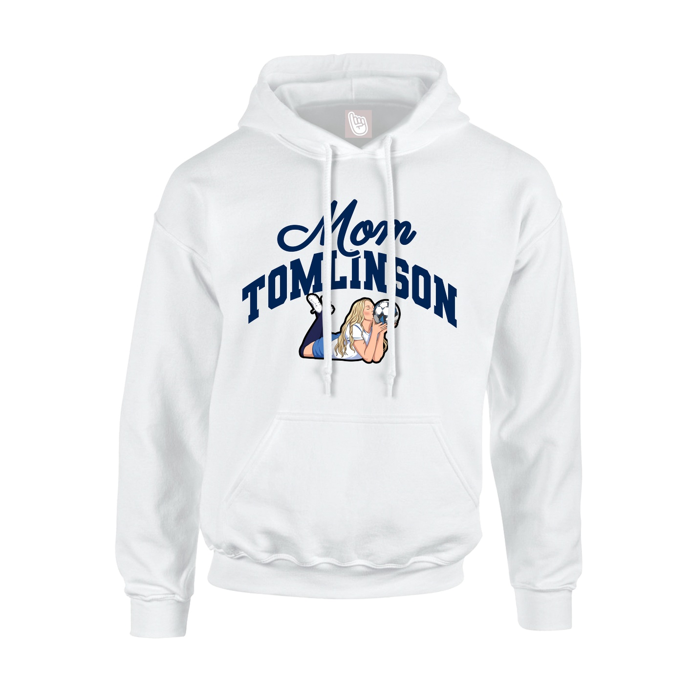 Hoodie — Mothers Day Arch in White
