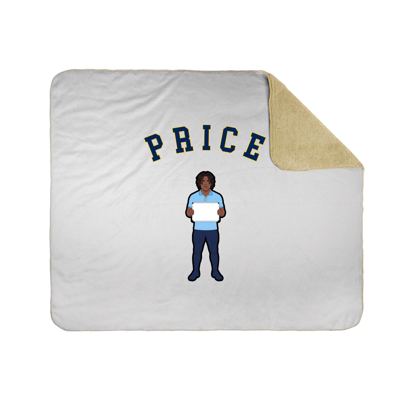Throw Blanket — Shirsey Arch in White