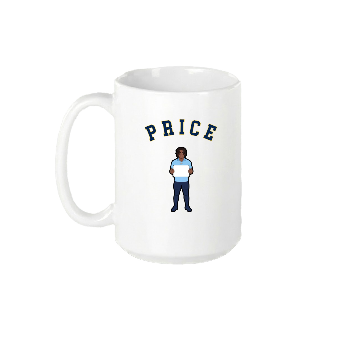 15oz Coffee Mug — Shirsey Arch in White