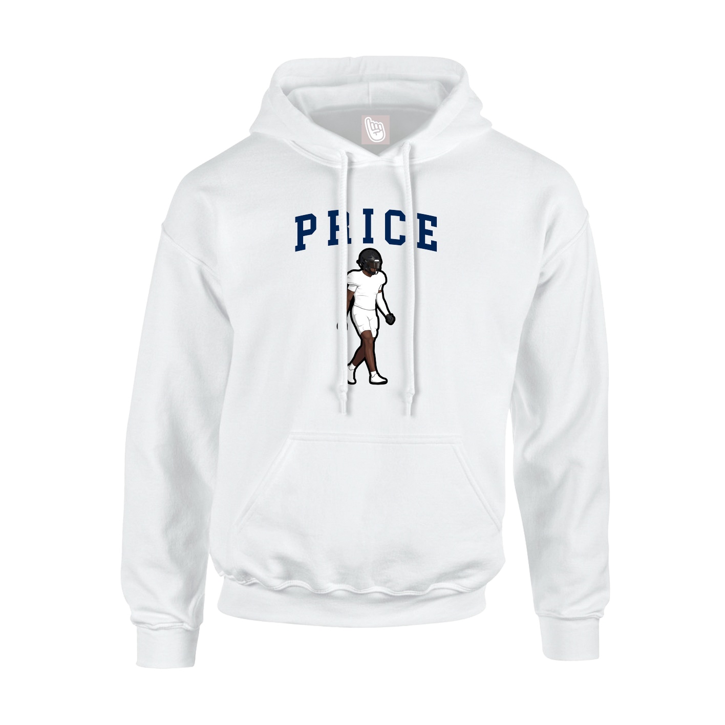 Hoodie — Shirsey in White
