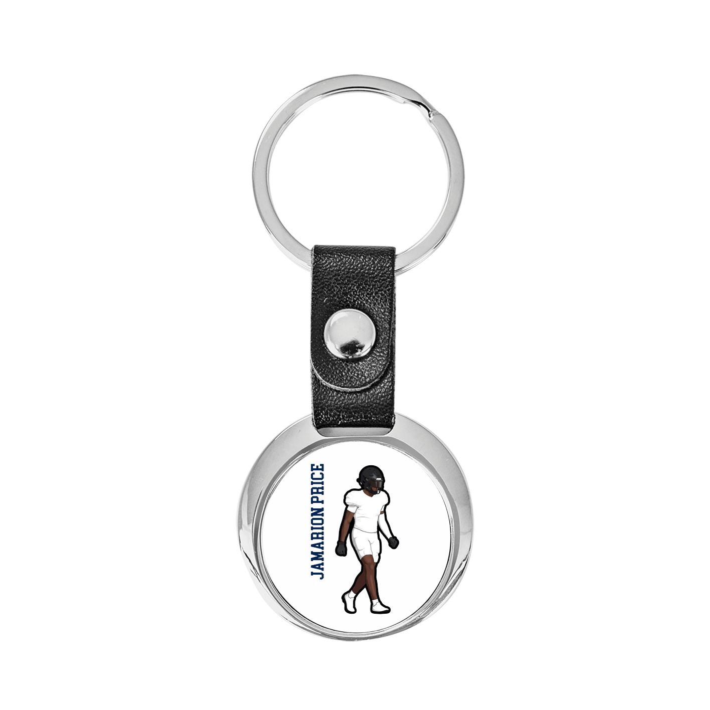 Key Chain — Name Vertical in Classic