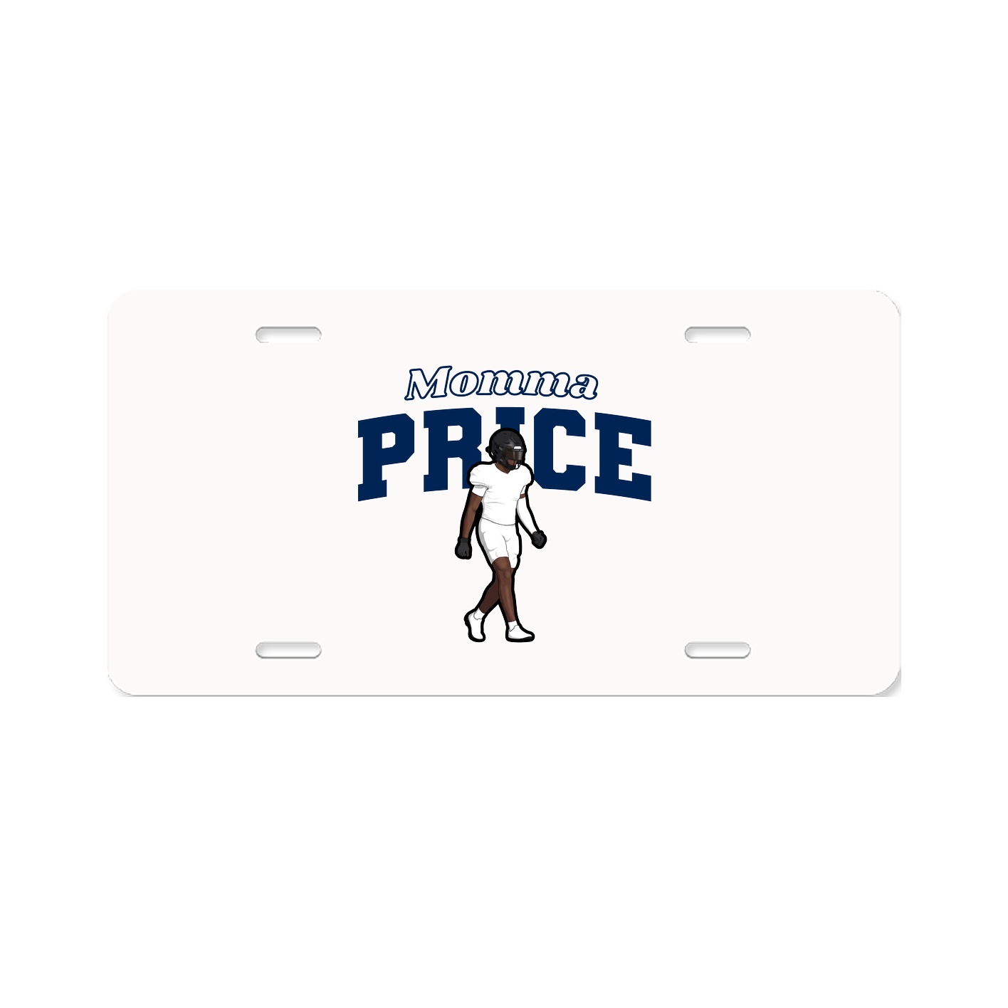 License Plate — Mothers Day Block in Classic