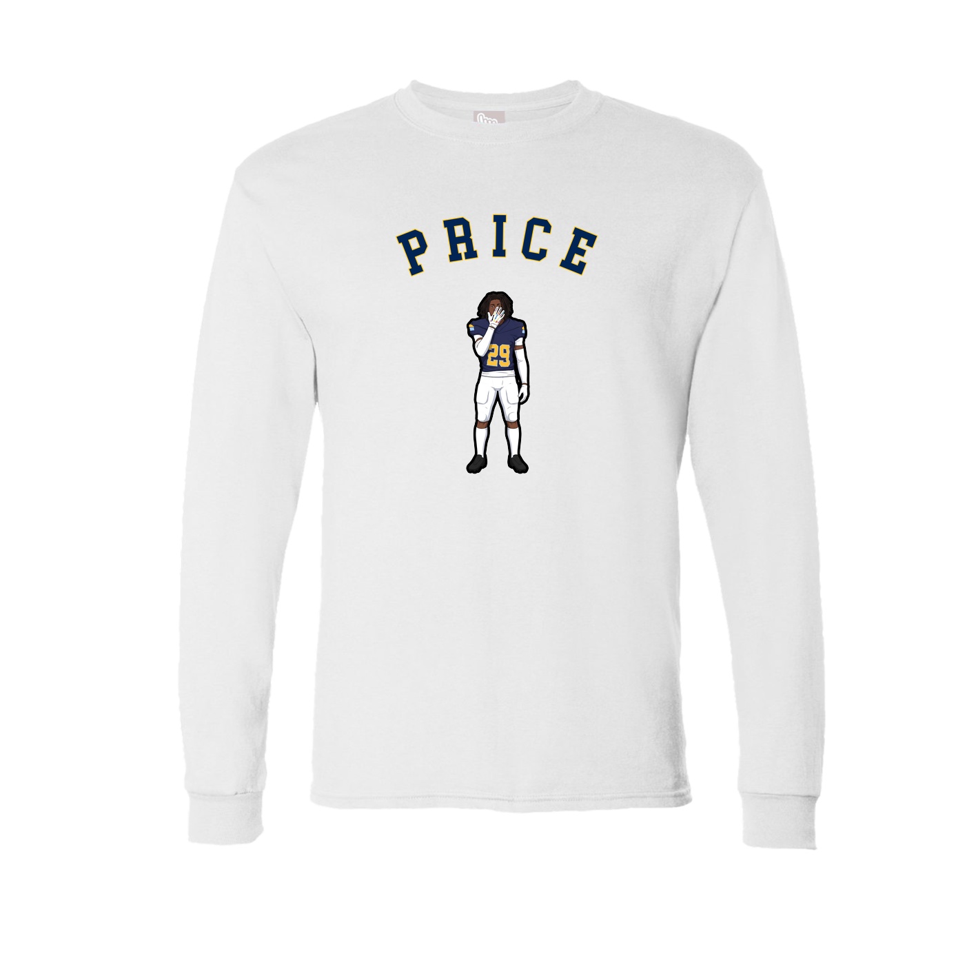 Long Sleeve Tee — Shirsey Arch in White