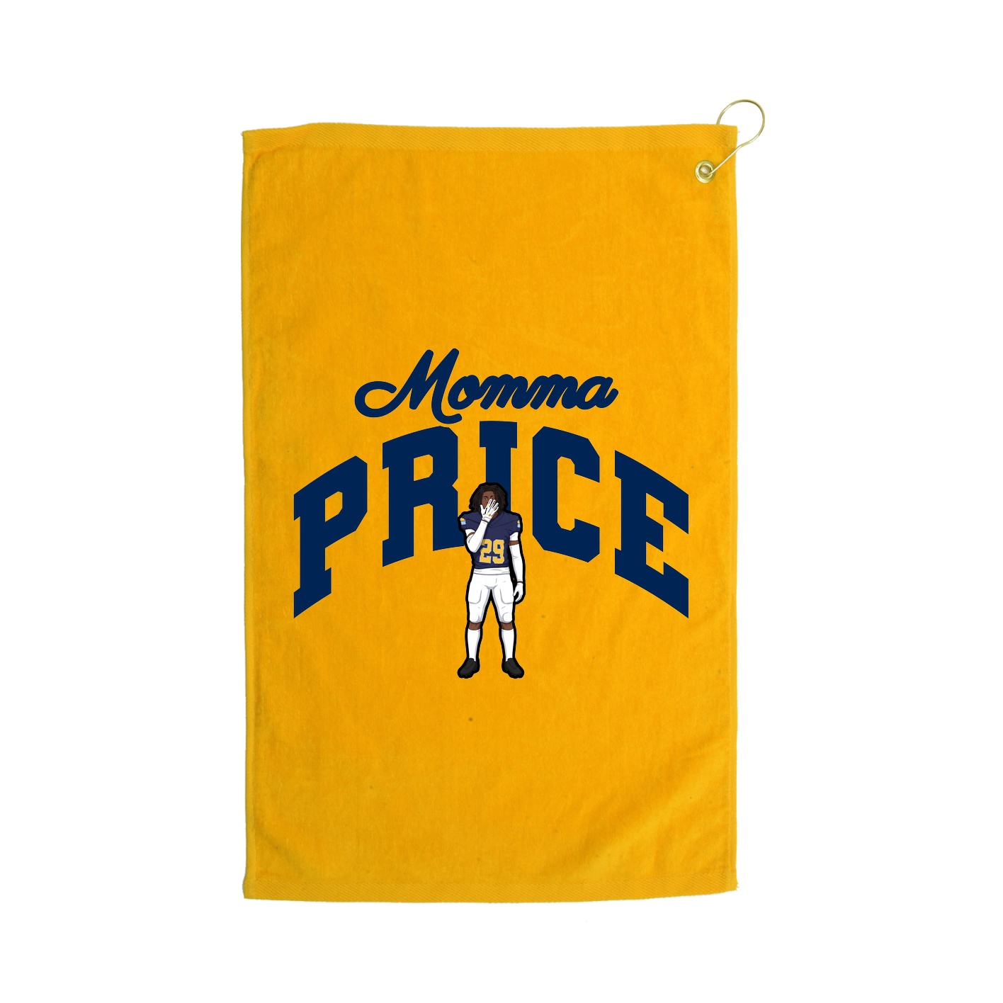 Golf Towel — Mothers Day Arch in Gold