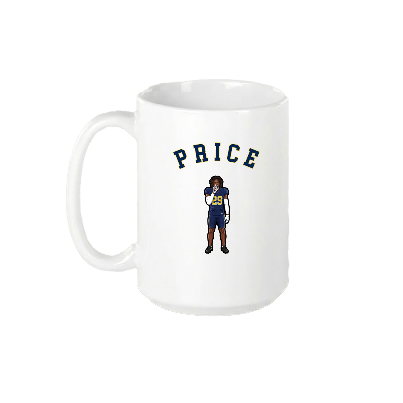 15oz Coffee Mug — Shirsey Arch in White
