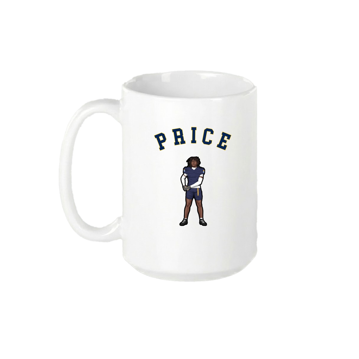 15oz Coffee Mug — Shirsey Arch in White