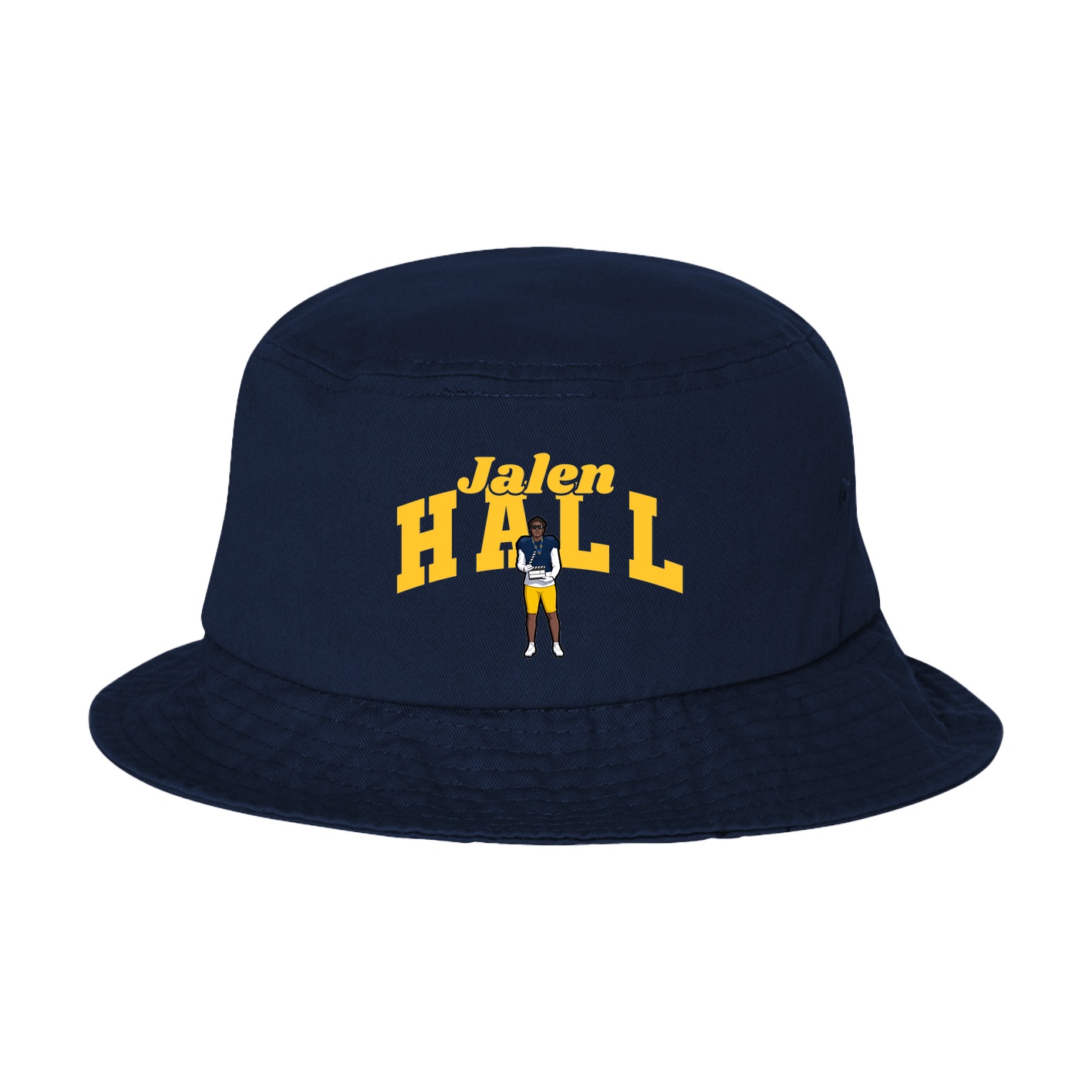 Bucket Cap — Signature Arch in Navy