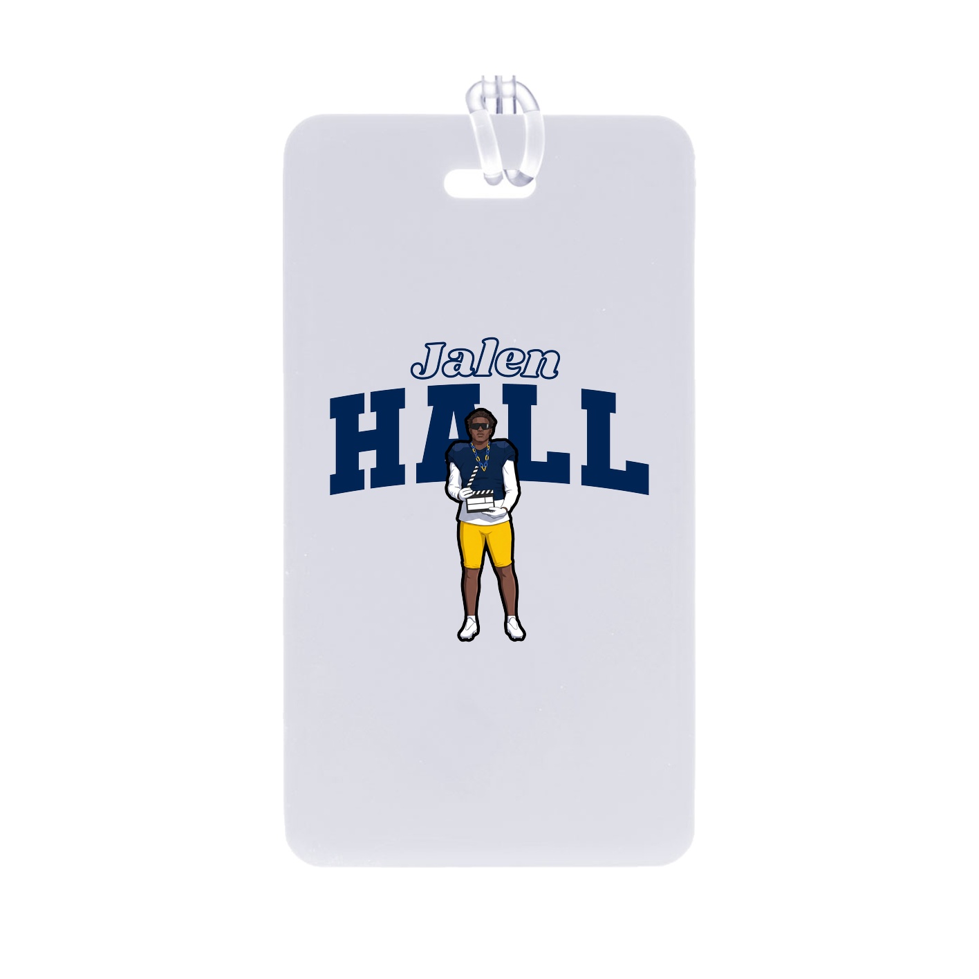 Bag Tag — Name Arch in Classic