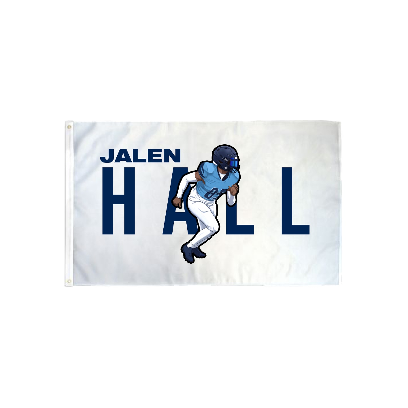 3x5 Flag — Player Name in Classic